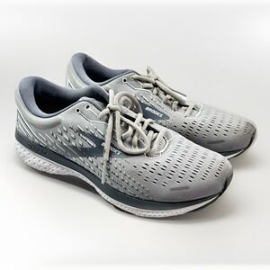 Brooks Gray Ghost 13 Running Athletic Shoes Sneakers Women's Size 9.5 Gray